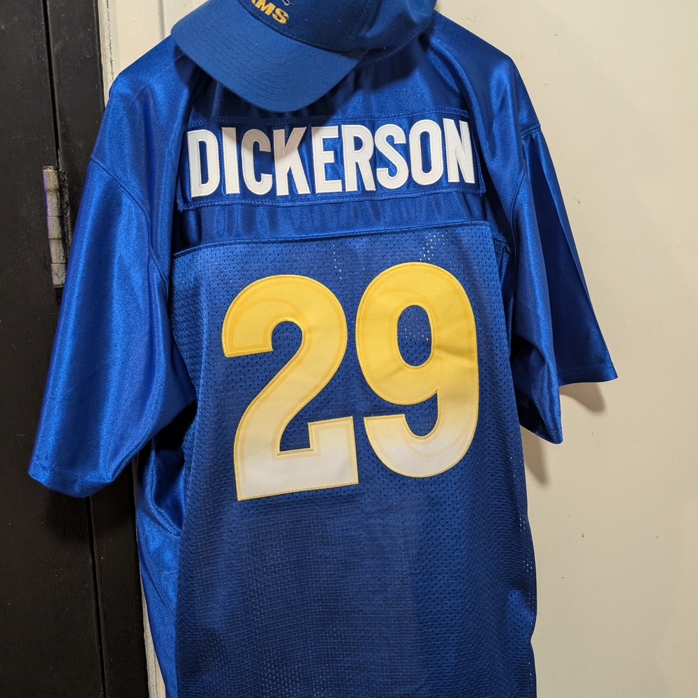 Blue Rams Jersey and Cap Set - Picture 3 of 3